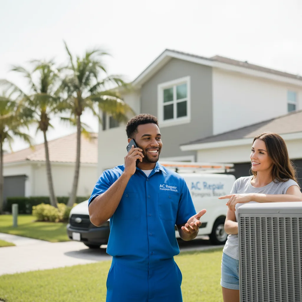 AC Repair Pompano Beach customer support in Wilbraham